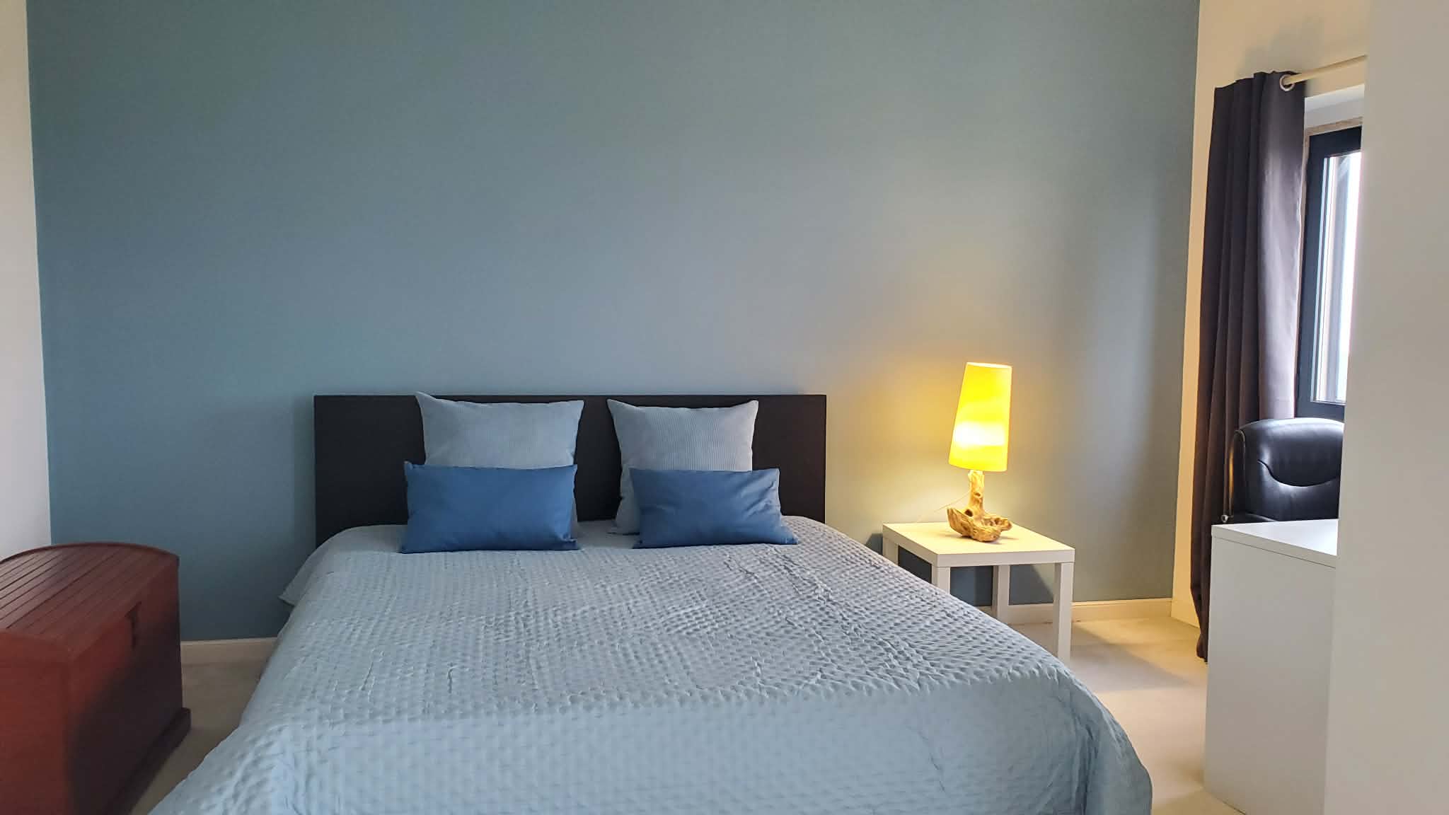 One of the bedrooms